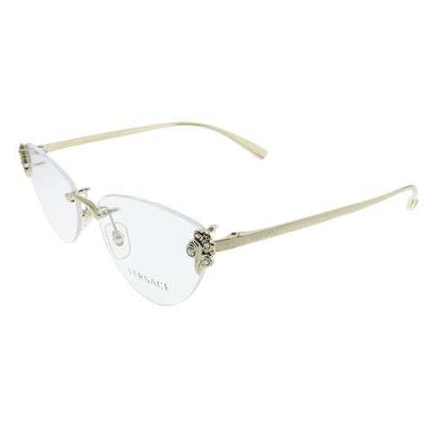 versace ladies glasses frames|versace rimless glasses for women.